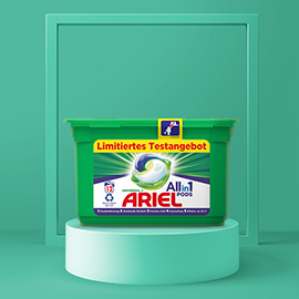 Ariel PODS jetzt als Probiergröße