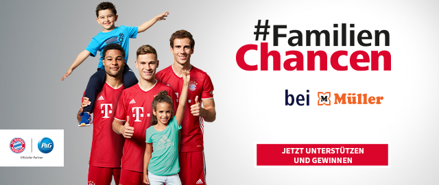 #FamilienChancen bei Müller - Jetzt unterstützen und gewinnen