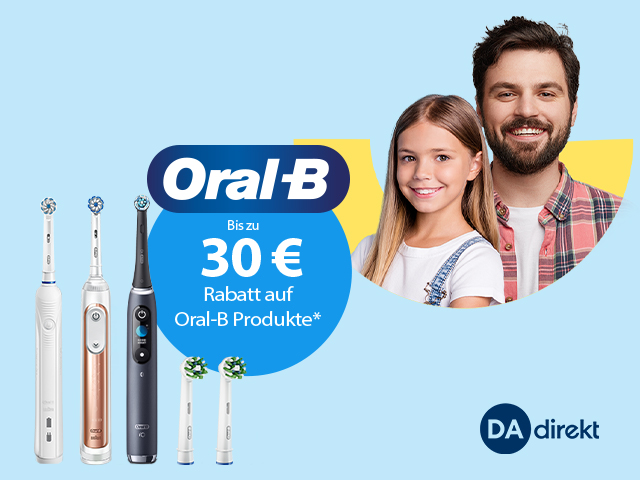 Oral-B - bis zu 30 € Rabatt auf Oral-B Produkte*