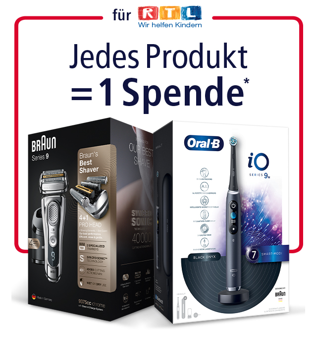 Jedes Produkt = 1 Spende