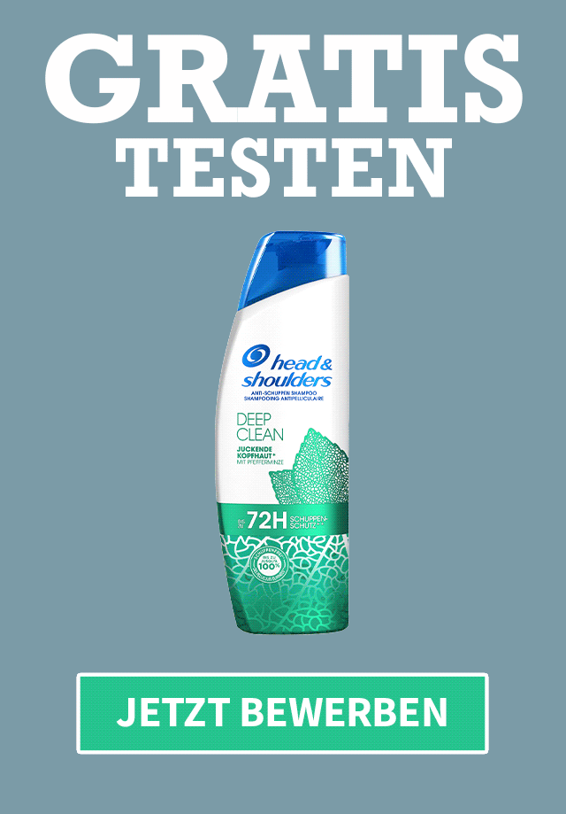 Head & Shoulders Produkttest: 300 Tester gesucht