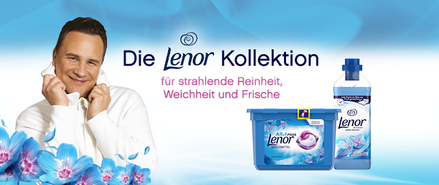 Mach den Wohlfühltest: Werde Lenor Botschafter:in