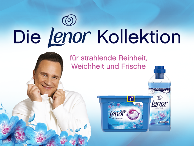 Mach den Wohlfühltest: Werde Lenor Botschafter:in