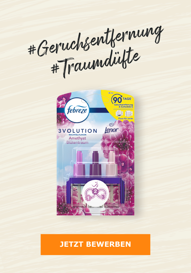 #Geruchsentfernung #Traumdüfte - Jetzt bewerben