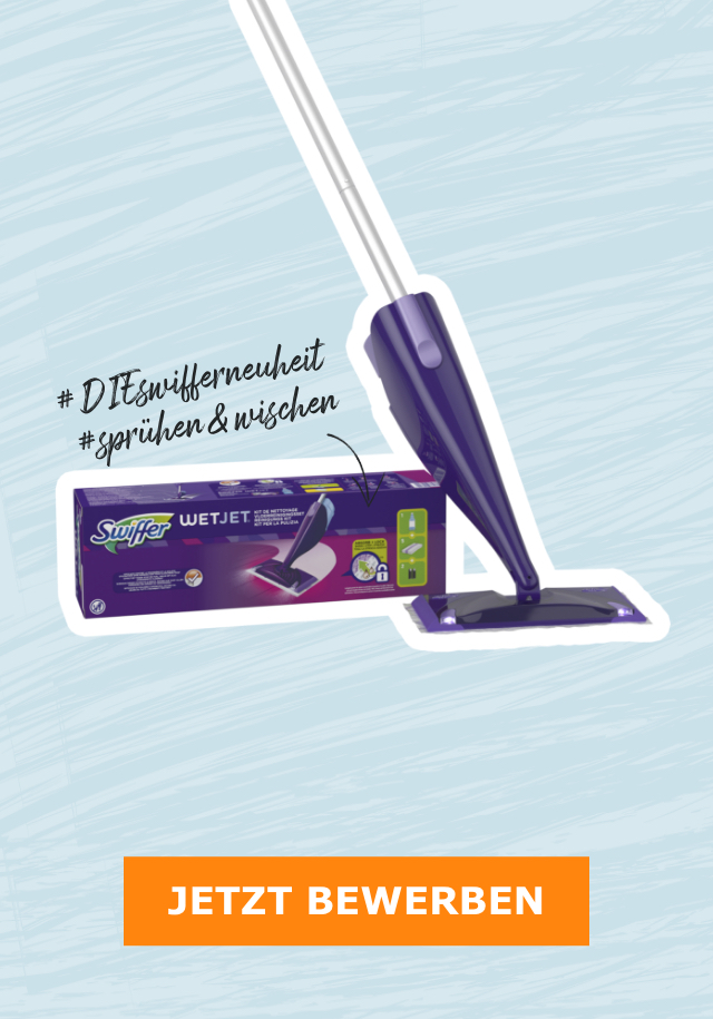 #DIEswifferneuheit #sprühen&wischen - Jetzt bewerben