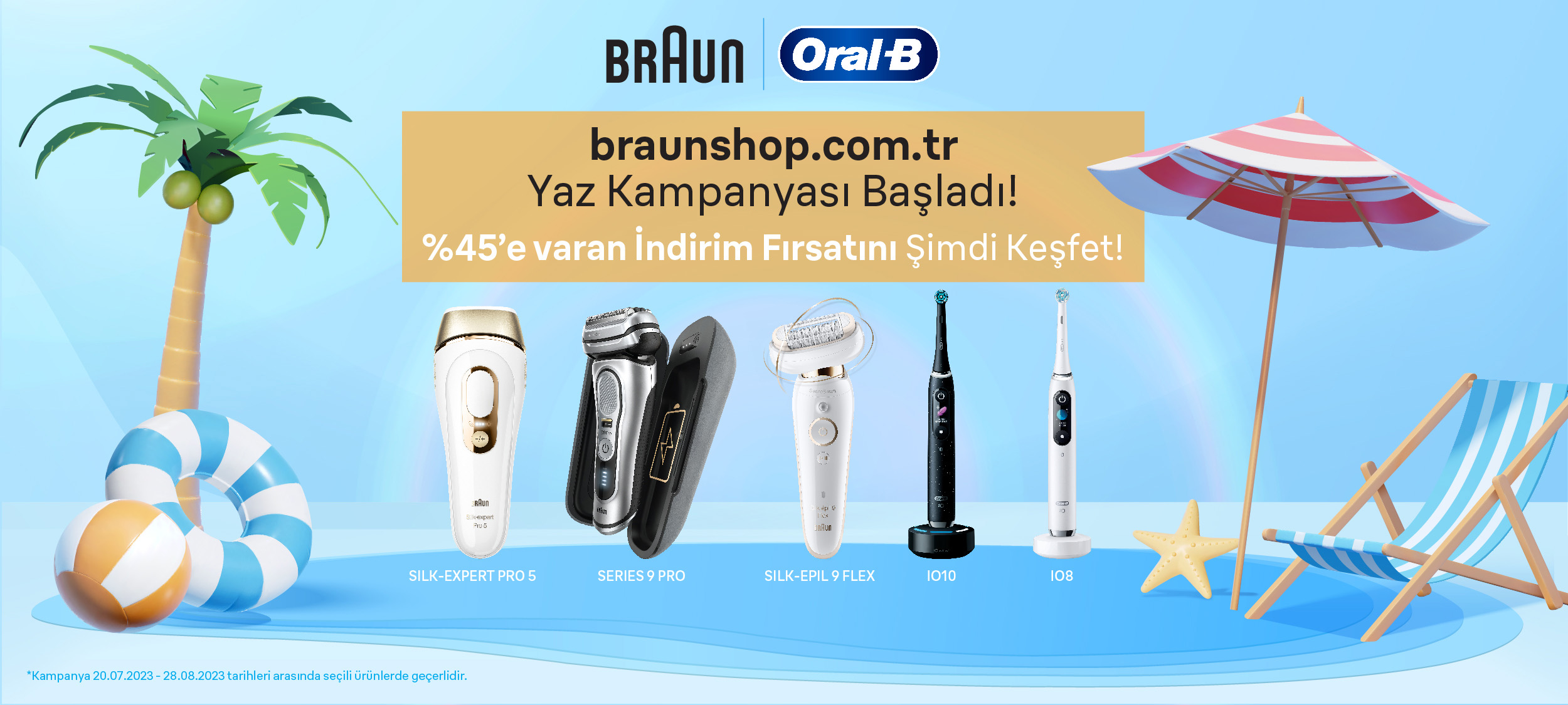 Braunshop'ta %45'e varan indirim!