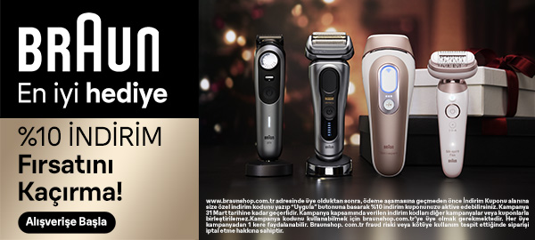 Braunshop.com.tr’de alışveriş zamanı!